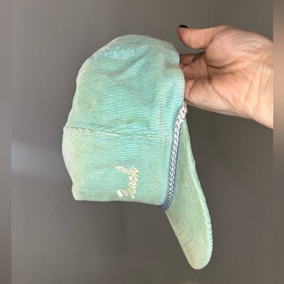 Light blue- Pebble Beach - rope cap- vintage - some staining corduroy -1970s - Picture 7 of 10